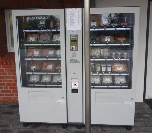 Unser Selbstbedienungsautomat (SB) in Lingen - Hubert Knue Partyservice